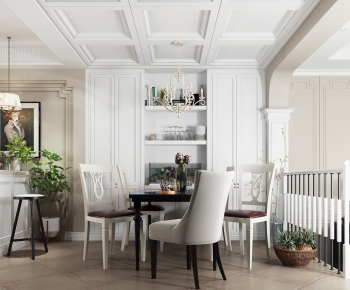 American Style Dining Room-ID:185033922