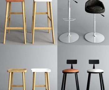 Modern Nordic Style Bar Chair-ID:409297593