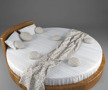 Modern Double Bed-ID:134693748
