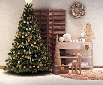 现代圣诞树-ID:700822158