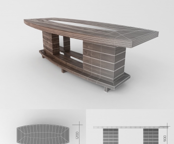 Modern Conference Table-ID:764500999