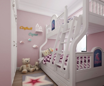 American Style Simple European Style Children's Room-ID:701041773