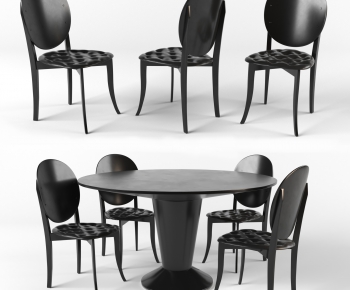 Modern Dining Table And Chairs-ID:601102123