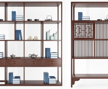 New Chinese Style Bookcase-ID:485225728