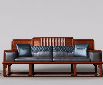 New Chinese Style A Sofa For Two-ID:855389771