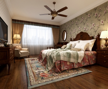 American Style Bedroom-ID:280087389