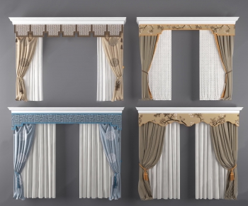New Chinese Style The Curtain-ID:897089395