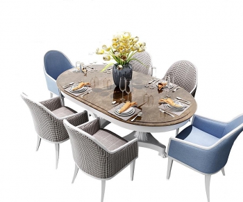 Modern Dining Table And Chairs-ID:194370163