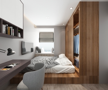 Nordic Style Bedroom-ID:878517834