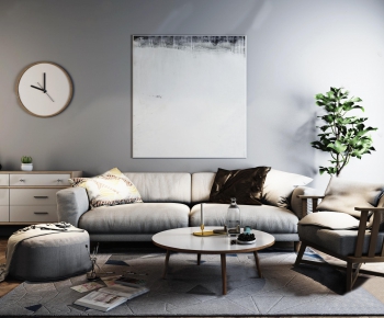 Nordic Style Sofa Combination-ID:527324453