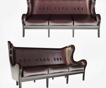 European Style Three-seat Sofa-ID:336606931