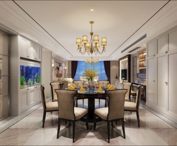 New Chinese Style Dining Room-ID:250538449