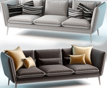 Modern Three-seat Sofa-ID:382936166