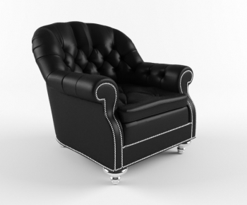Simple European Style Single Sofa-ID:691890546