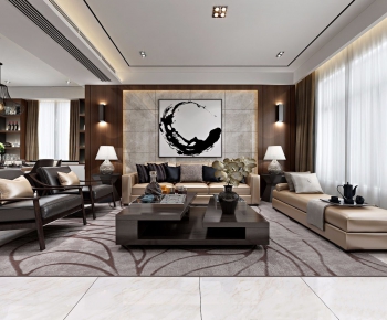 Hong Kong Style A Living Room-ID:696948913