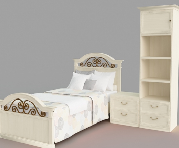 European Style Child's Bed-ID:132755956