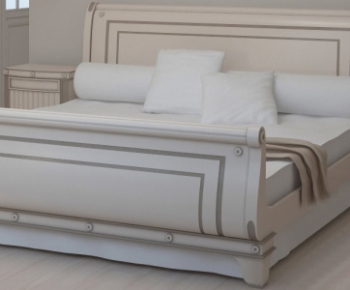 European Style Double Bed-ID:497859824