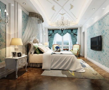 European Style Bedroom-ID:405204248