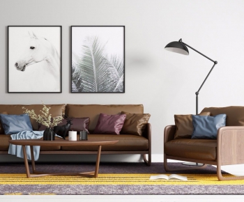 Nordic Style Sofa Combination-ID:451611124