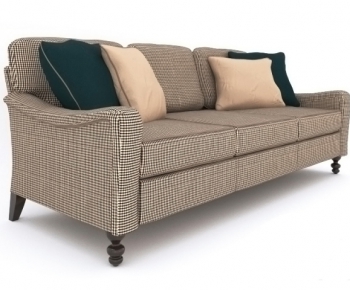 Simple European Style Three-seat Sofa-ID:908105234