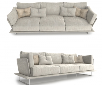 European Style Three-seat Sofa-ID:533044756