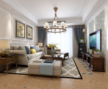American Style A Living Room-ID:548254553