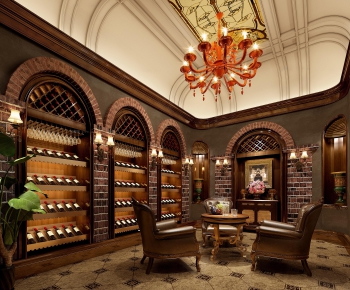 American Style Wine Cellar/Wine Tasting Room-ID:178887675