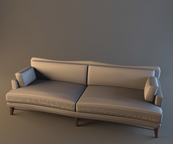 Simple European Style A Sofa For Two-ID:821364265