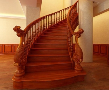 European Style Stair Balustrade/elevator-ID:605470716