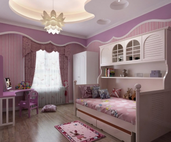 Simple European Style Children's Room-ID:204907383