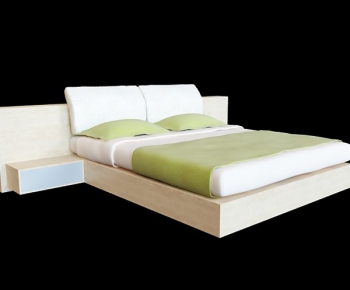 Modern Double Bed-ID:513256352