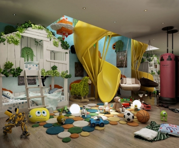 Modern Children's Playroom-ID:246622139