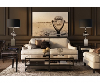 Modern American Style Sofa Combination-ID:526192791