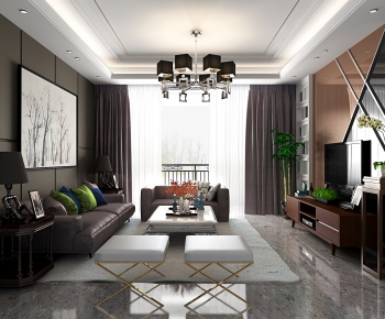 Modern A Living Room-ID:422926827