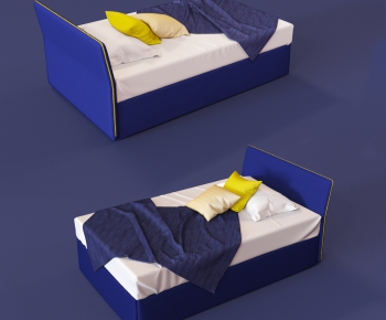 Modern Double Bed-ID:134905292