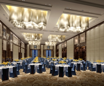 Modern Banquet Hall-ID:666950669