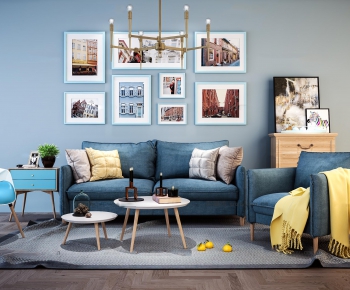 Nordic Style Sofa Combination-ID:685703393