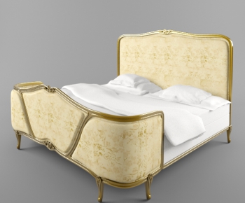 European Style Double Bed-ID:562999599