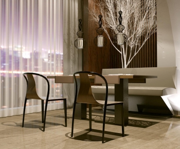 New Chinese Style Dining Table And Chairs-ID:530233952