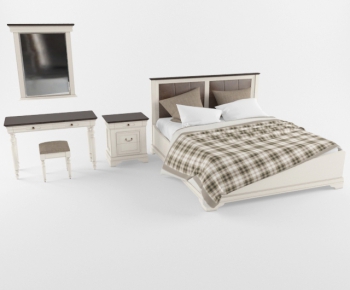 Modern Double Bed-ID:143714486