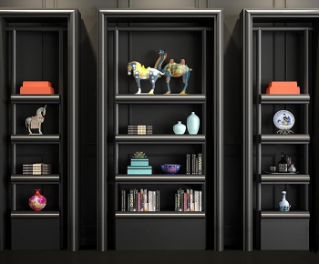 New Chinese Style Bookcase-ID:794890922