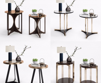 Modern New Chinese Style Side Table/corner Table-ID:439167274