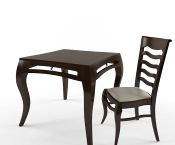 Simple European Style Leisure Table And Chair-ID:497756179