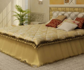 European Style Double Bed-ID:223074738