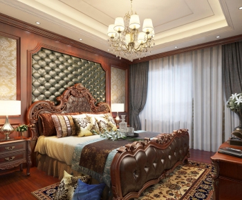 European Style Classical Style Bedroom-ID:961020852