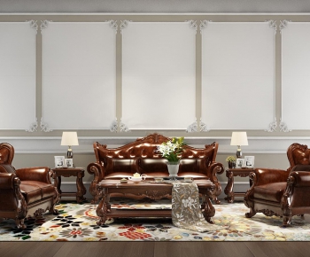 European Style Sofa Combination-ID:230592146