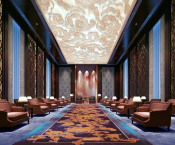 New Chinese Style Meeting Room-ID:430451474
