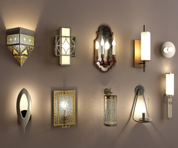 Modern European Style Southeast Asian Style Wall Lamp-ID:711466296