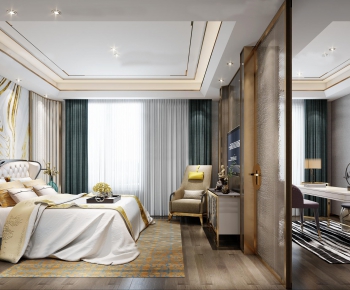 Modern Hong Kong Style Bedroom-ID:225436118