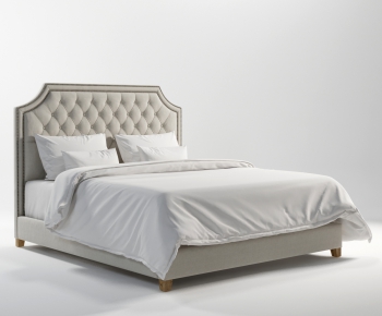 American Style Double Bed-ID:185413663